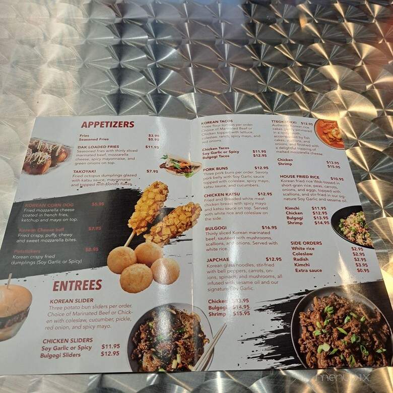 What Dak Korean Fried Chicken - West Des Moines, IA menu_pic