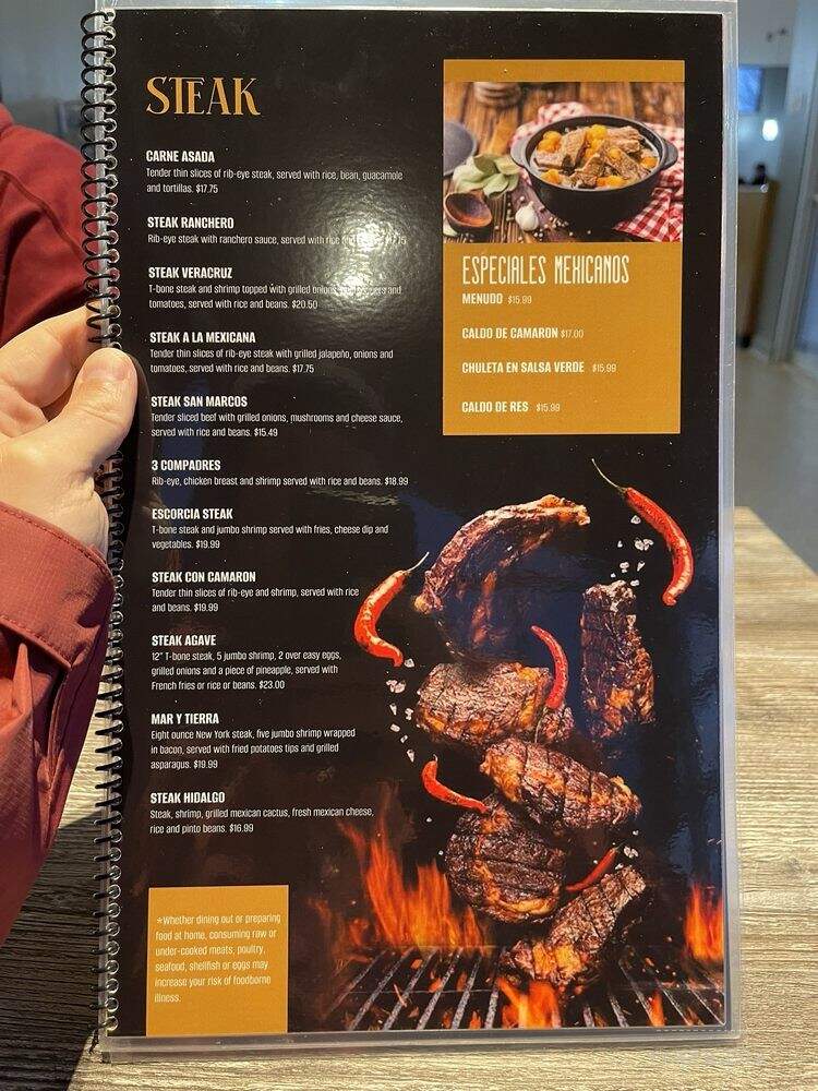 Casa Agave - Altoona, IA menu_pic