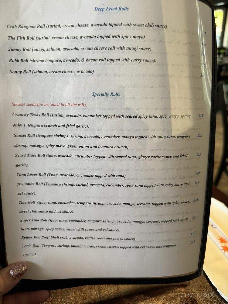 Ikkyu Japanese Restaurant - Chico, CA menu_pic