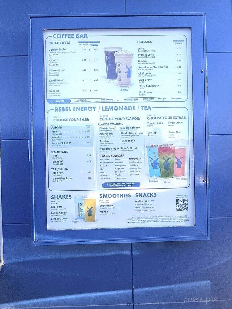 Dutch Bros Coffee - Las Vegas, NV menu_pic