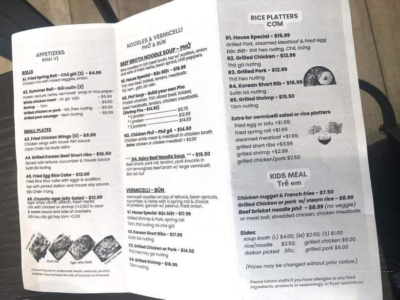 T&M Viet House - Lake Worth, FL menu_pic