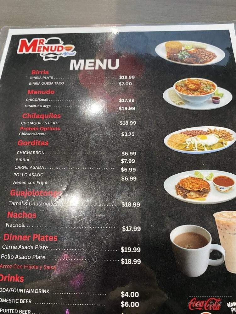 Mr Menudo Oficial - Downey, CA