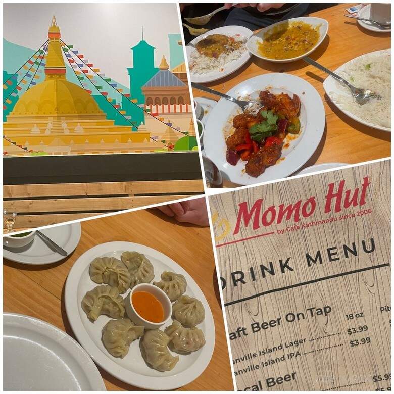 Momo Hut - Vancouver, BC menu_pic