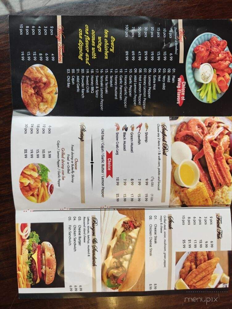 Wing Station - Drexel Hill, PA menu_pic