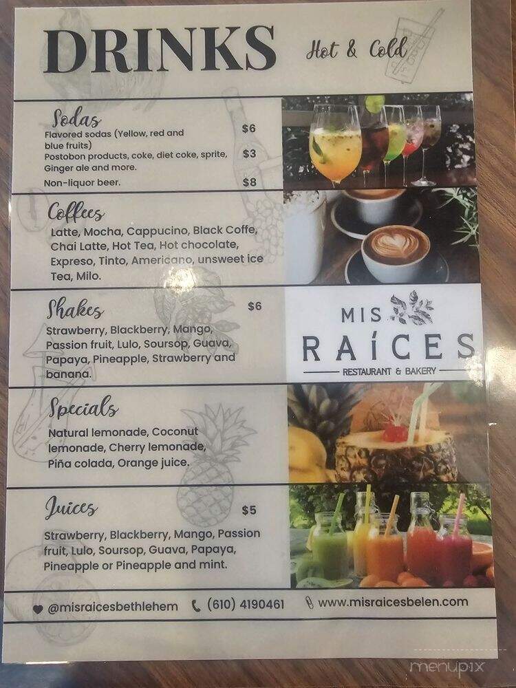 Mis Raices Columbian Restaurant & Bakery - Bethlehem, PA