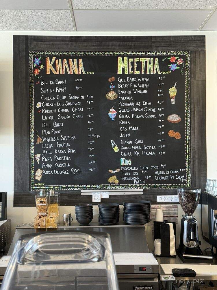 Cha Sha & Coffee - Columbus, OH menu_pic