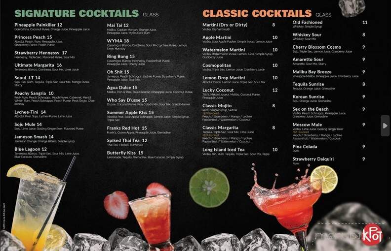 KPOT Korean BBQ & Hot Pot - Grand Rapids, MI menu_pic