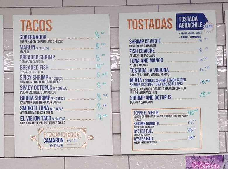 El Viejon Birria and Seafood - Bonita, CA menu_pic