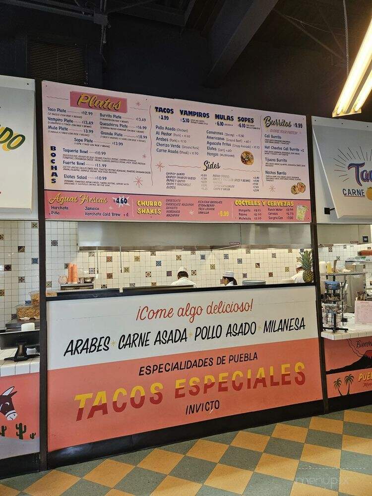 Taqueria Invicto - Oak Brook, IL menu_pic