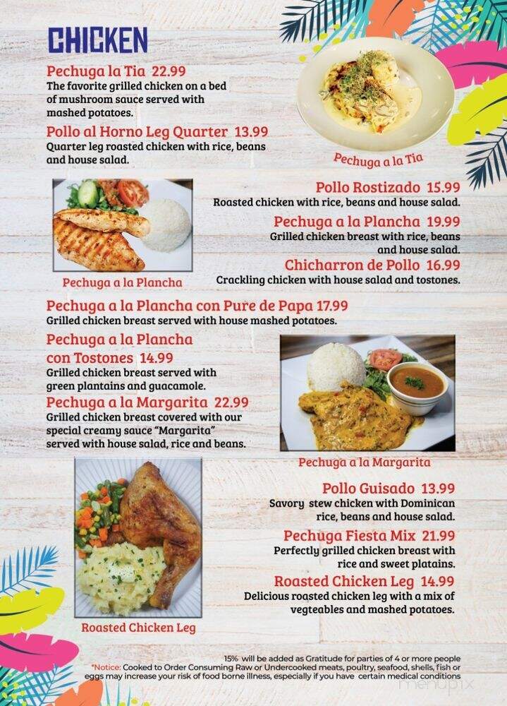 Versace - Lawrenceville, GA menu_pic