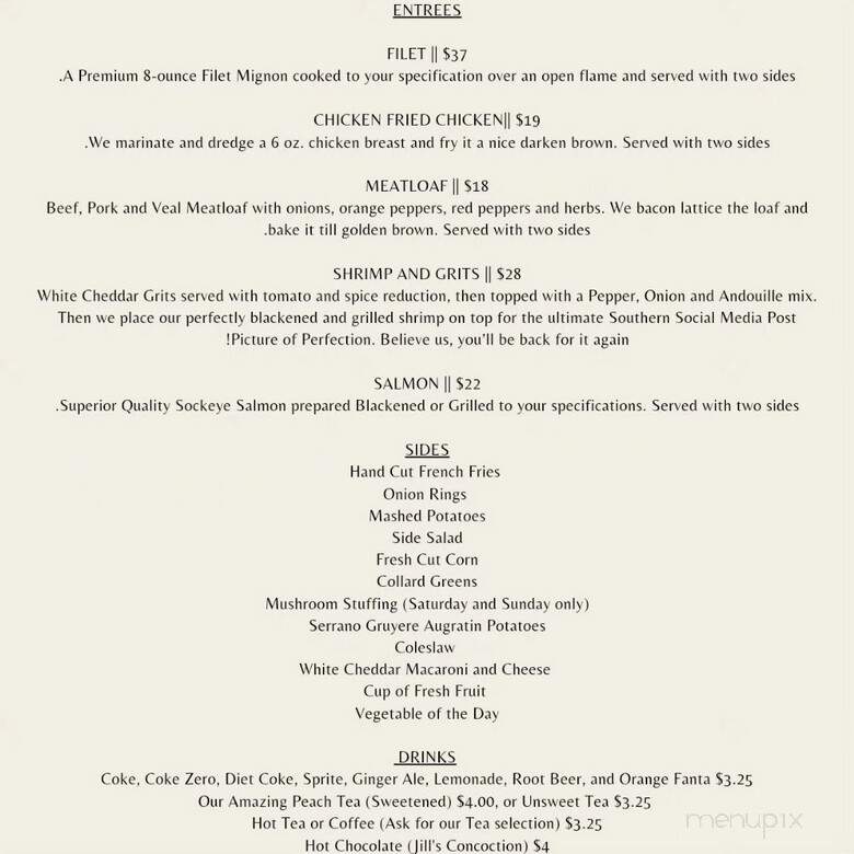 Mary Lucille's - Cumming, GA menu_pic
