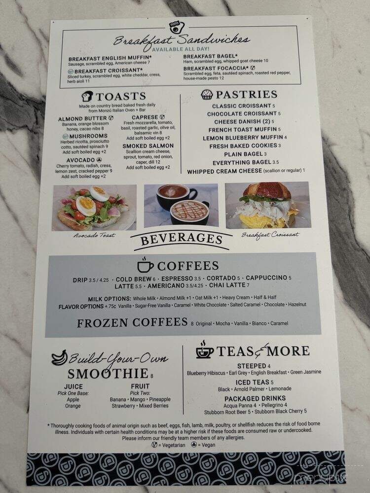 District Deli & Coffee - Las Vegas, NV menu_pic