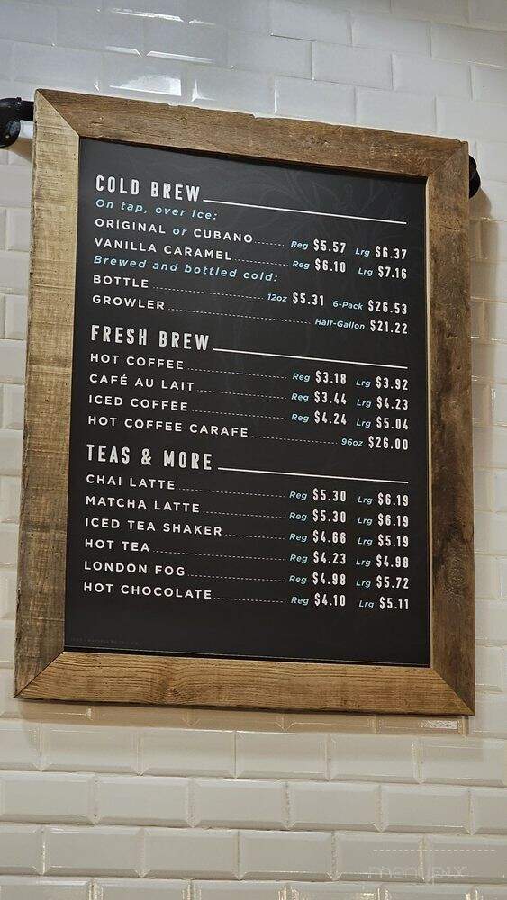 Foxtail Coffee - Las Vegas, NV menu_pic