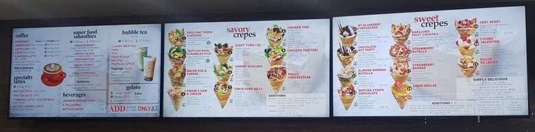 Eight Turn Crepe - Las Vegas, NV menu_pic