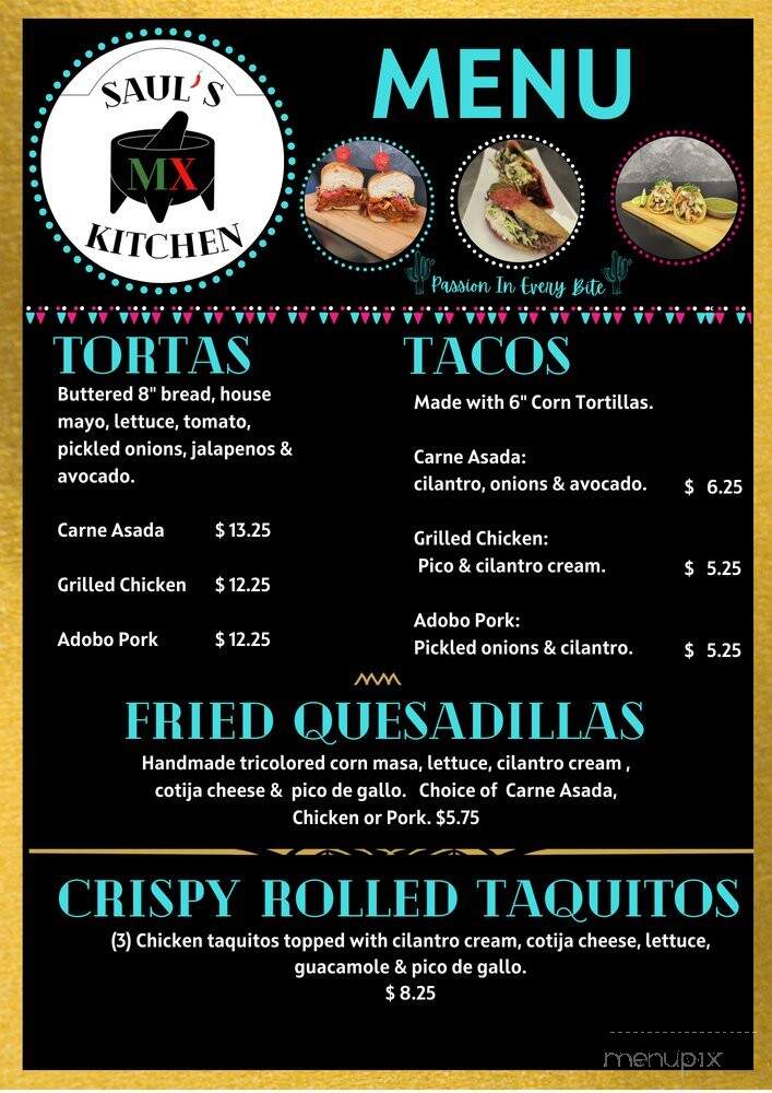 Saul's MX Kitchen Food Truck - Las Vegas, NV
