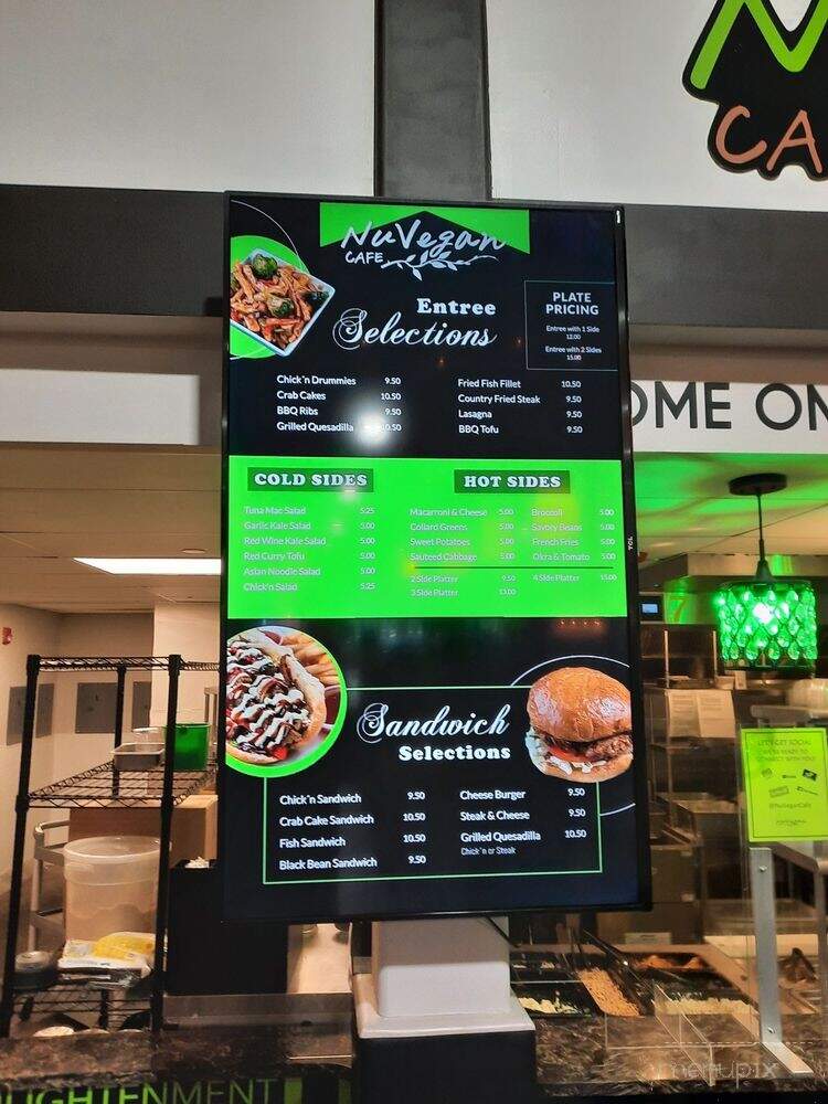 NuVegan Cafe - Woodbridge, VA menu_pic