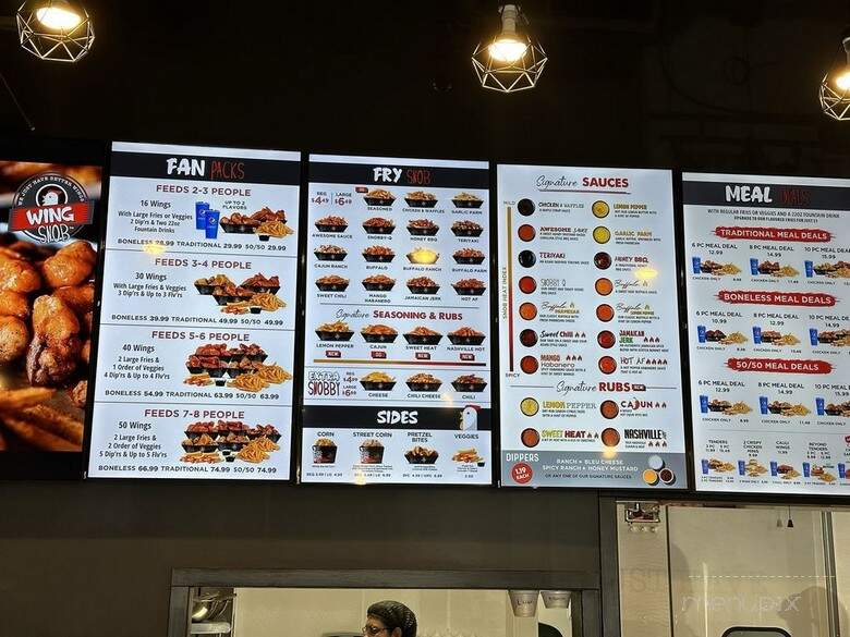 Wing Snob - Matteson, IL menu_pic