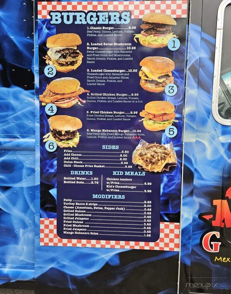 Loaded Burger - Houston, TX menu_pic
