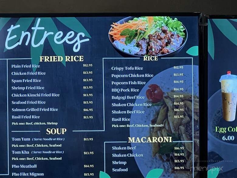 R&B Tea - Orange, CA menu_pic