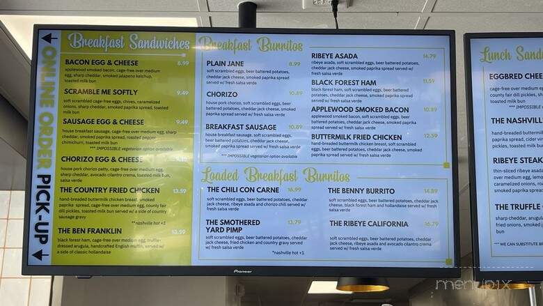 EggBred - Huntington Beach, CA menu_pic
