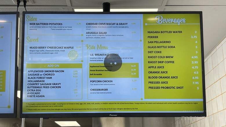 EggBred - Huntington Beach, CA menu_pic