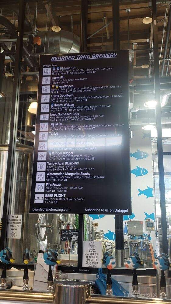 Bearded Tang Brewing - Stanton, CA