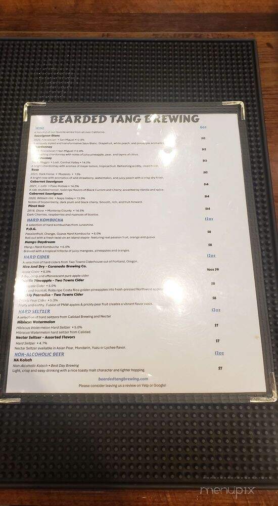 Bearded Tang Brewing - Stanton, CA