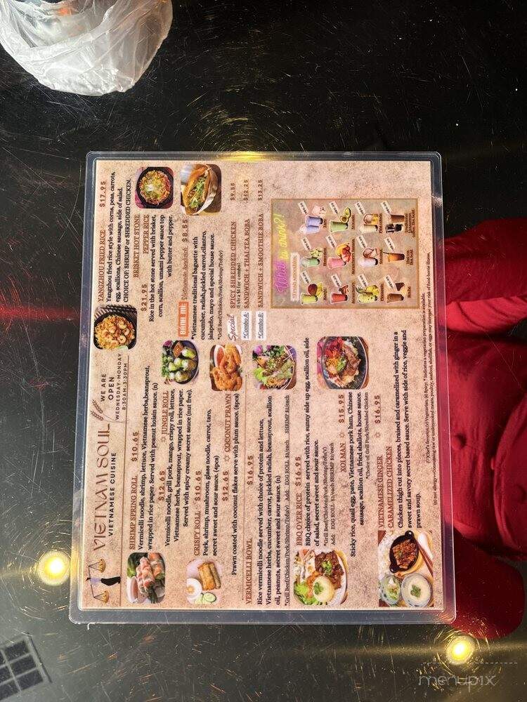 Vietnam Soul - Oakland, CA menu_pic