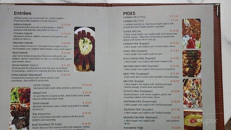 Sofra Restaurant and Bakery - Depew, NY menu_pic