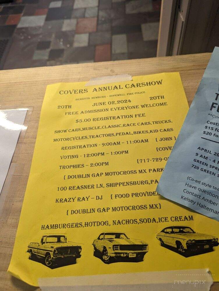 Mckinney Station - Newburg, PA menu_pic
