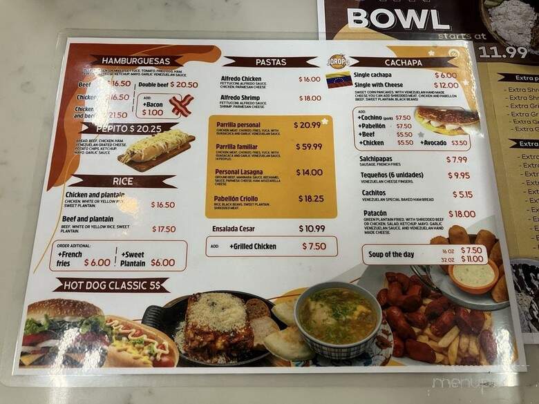 Joropo Cuisine - Sunnyside, NY menu_pic