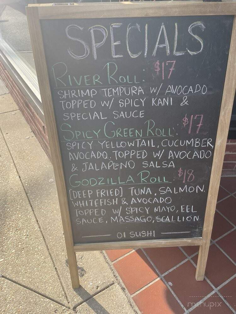 Oi Sushi - Toms River, NJ menu_pic