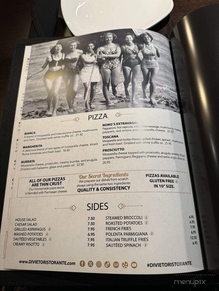 Divieto Ristorante - Coral Springs, FL menu_pic