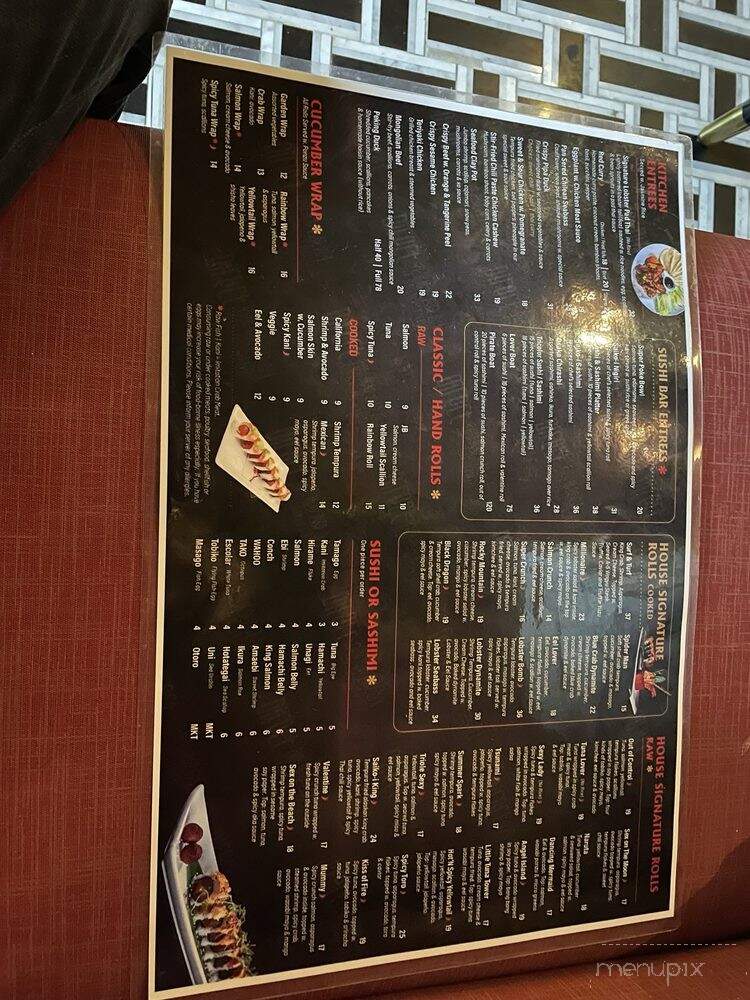 SAIKO-I Sushi Lounge and Hibachi - Coral Springs, FL menu_pic