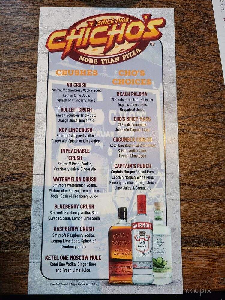 Chicho's - Virginia Beach, VA menu_pic