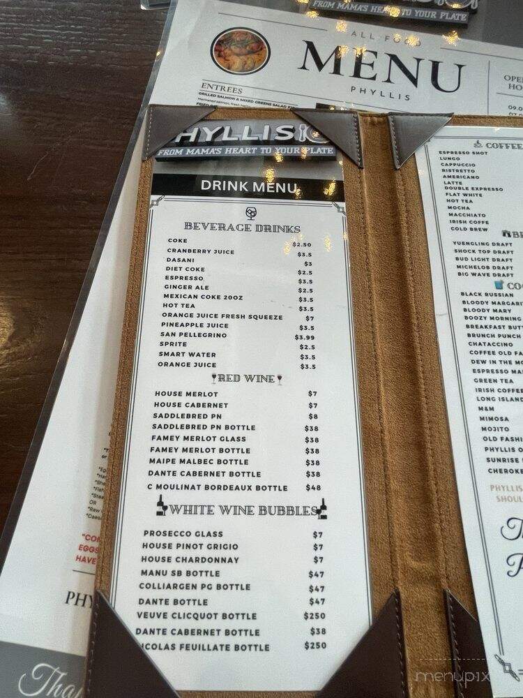 Phyllis - Marietta, GA menu_pic