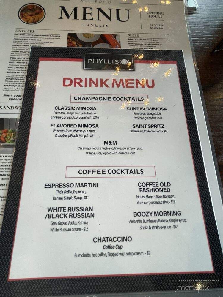 Phyllis - Marietta, GA menu_pic