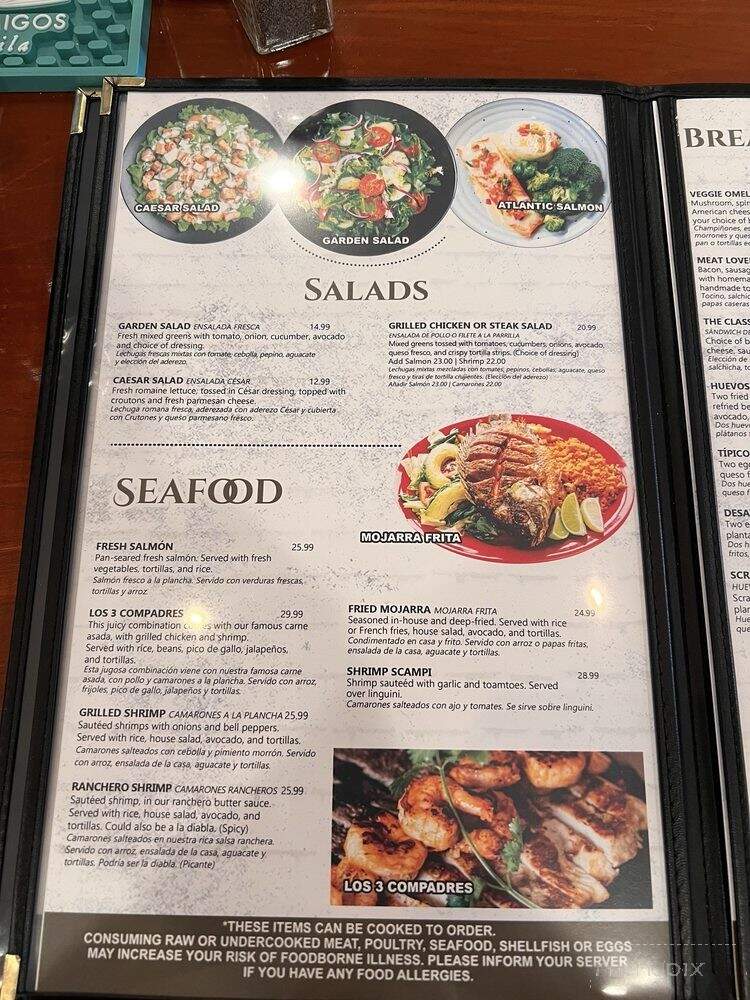 Casa Real Restaurant & Bar - Nantucket, MA menu_pic