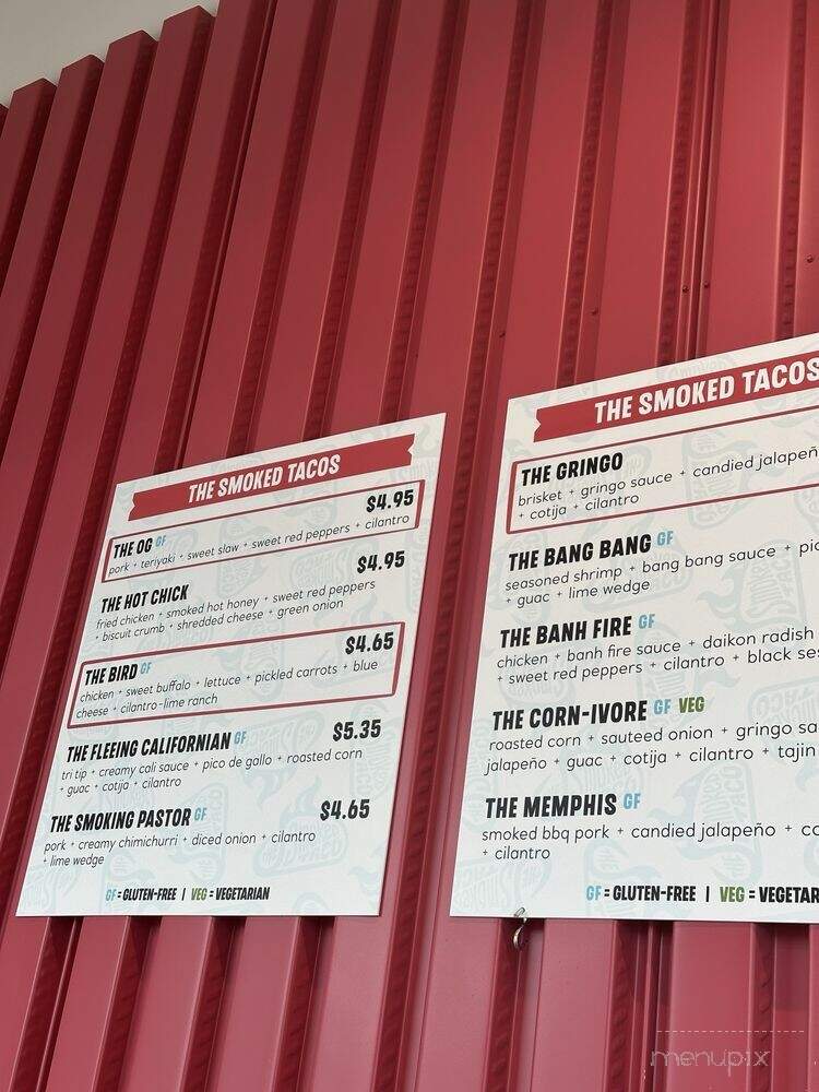 The Smoked Taco - Pleasant Grove, UT menu_pic