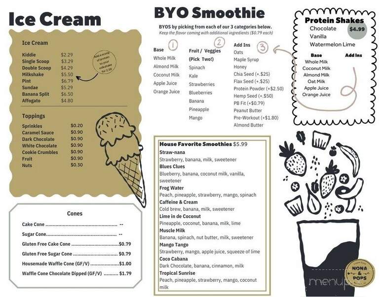 Nona & Pops - Wagener, SC menu_pic
