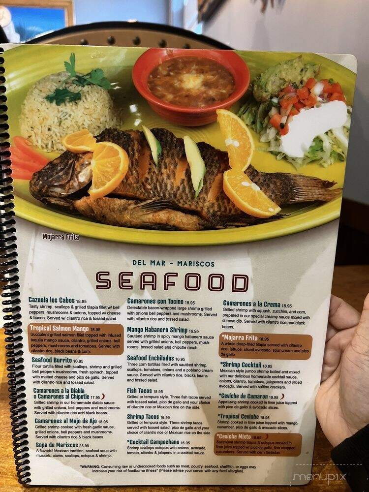 Casa Tequila - Rock Hill, SC menu_pic