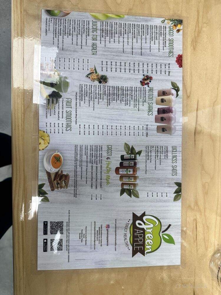 Green Apple - Midlothian, VA menu_pic