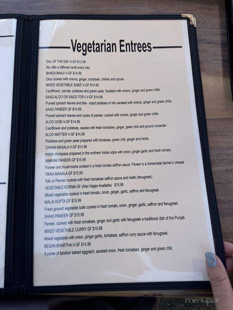 Indian Tandoori Kingdom - Santa Barbara, CA menu_pic