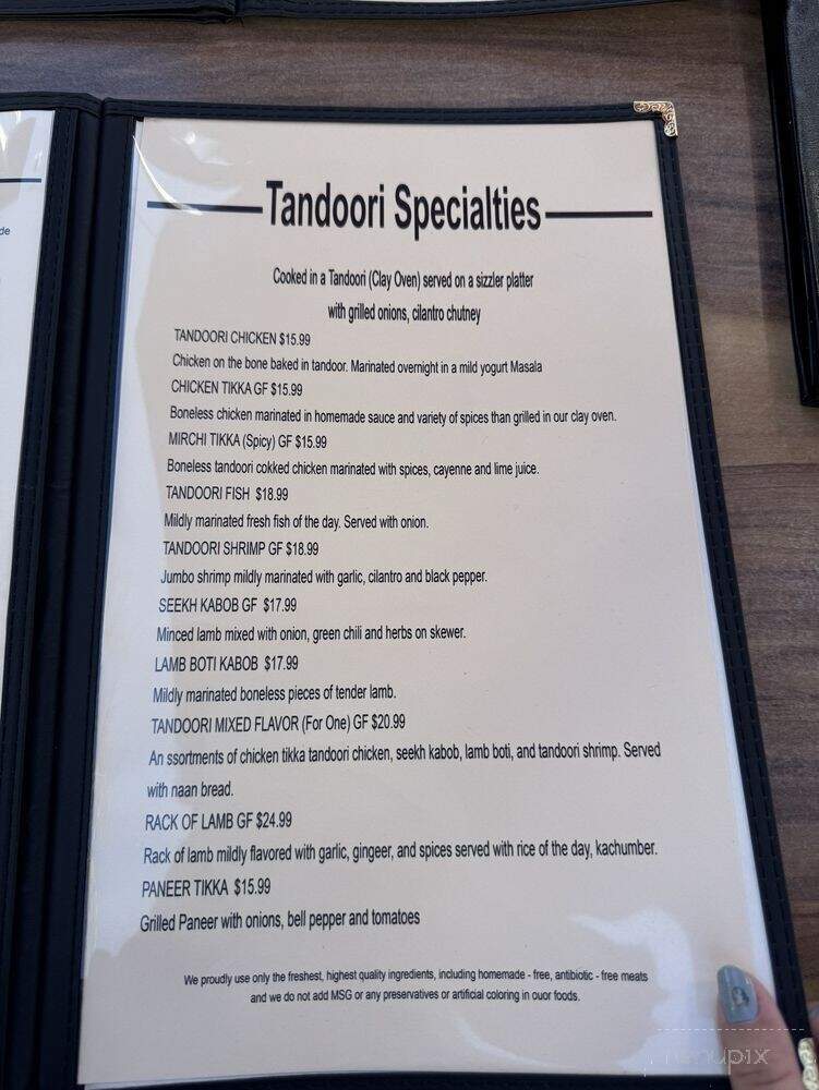 Indian Tandoori Kingdom - Santa Barbara, CA menu_pic