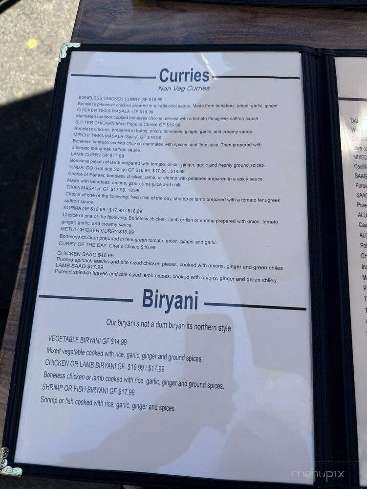 Indian Tandoori Kingdom - Santa Barbara, CA menu_pic