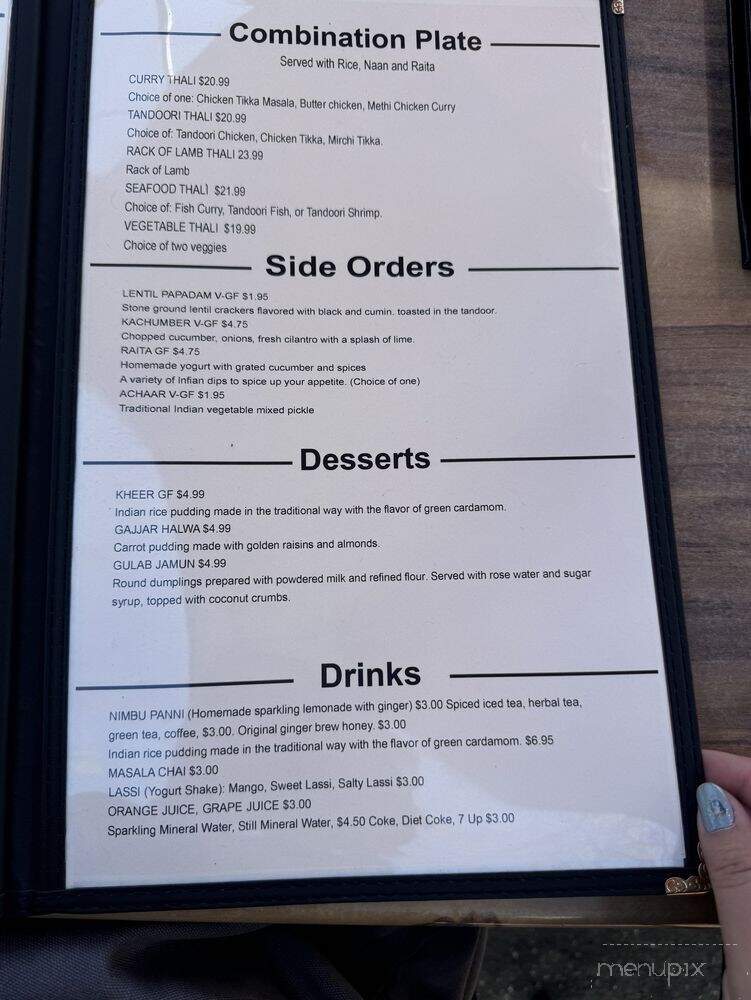 Indian Tandoori Kingdom - Santa Barbara, CA menu_pic