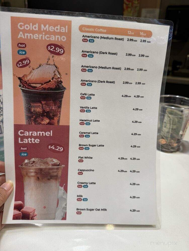 Cotti Coffee - Pearl City, HI menu_pic