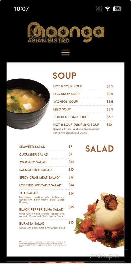 Moonga Asian Bistro - Kaneohe, HI