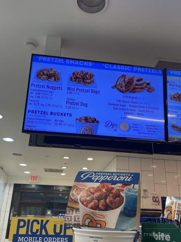 Auntie Anne's - Honolulu, HI menu_pic