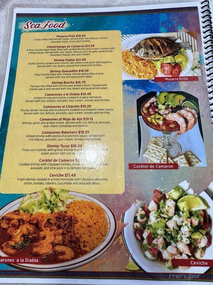 Los Pinguinos - Saint Clair, MI menu_pic